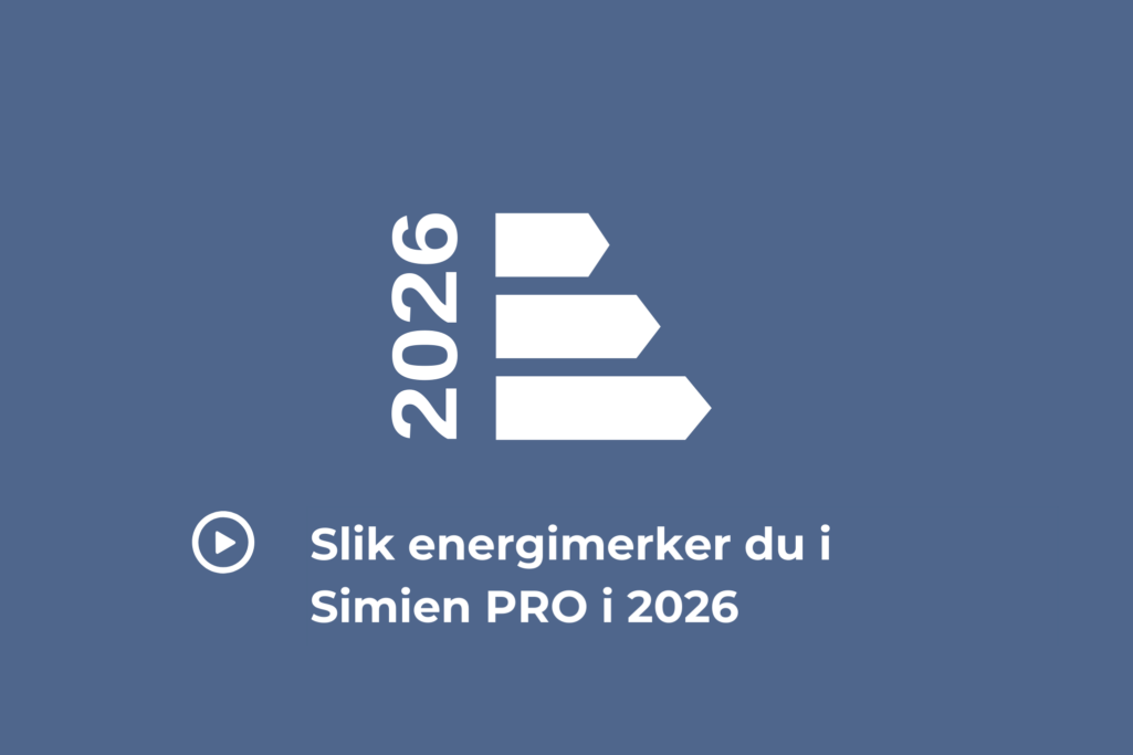Videoen tar deg gjennom det oppdaterte energimerkeelementet som inneholder flere nye valg og hvor listen over data som skal rapporteres inn er blitt oppdatert.